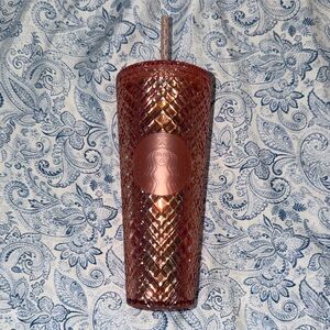 Starbucks Metallic Pink Tumbler